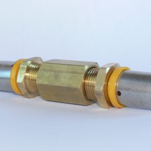 Brass female to PEX male connectors